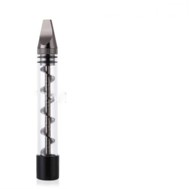 Creative And Simple Dry-burning Atomizer Spiral Pipe