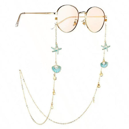 Shell Eyeglasses Chain Anti-fall Mask Rope Accessories Non-slip Pearl