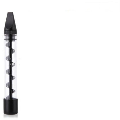 Creative And Simple Dry-burning Atomizer Spiral Pipe