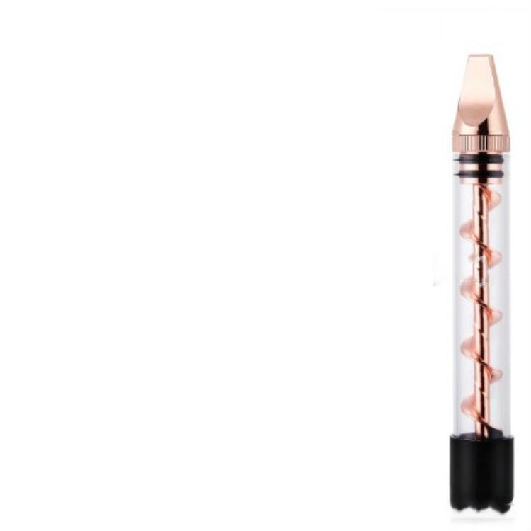 Creative And Simple Dry-burning Atomizer Spiral Pipe