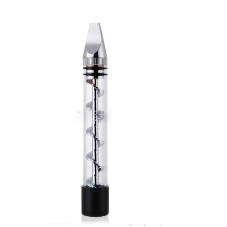 Creative And Simple Dry-burning Atomizer Spiral Pipe