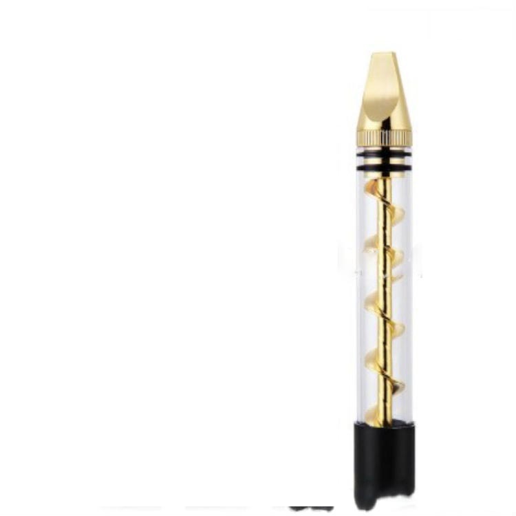 Creative And Simple Dry-burning Atomizer Spiral Pipe